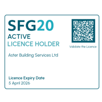 SFG20 Licence Holder